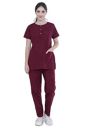 UNIFORM CRAFT Women’s Scrub Suits DSU (Round Neck) | Ideal for doctors ...