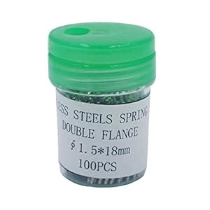 MYADDICTION 100 Pieces Watchmaker Watch Band Spring Bars Strap Link ...