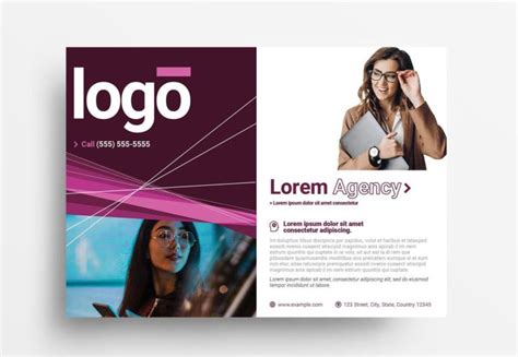 InDesign Flyer 的图像结果