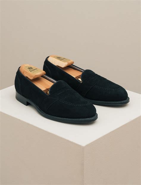 Alden Loafer Black | Limited Edition Suede Elegance | Gabucci