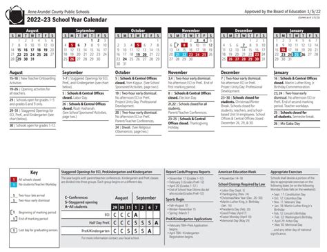 Anne Arundel Schools Calendar - prntbl.concejomunicipaldechinu.gov.co