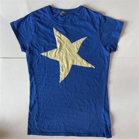 Blue and Yellow Shirt | Depop