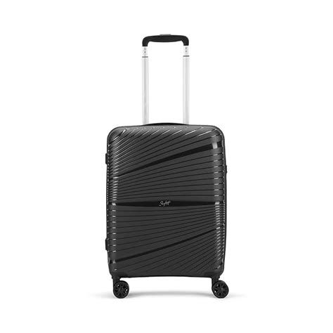 Skybags Polypropylene Skylite Cabin Trolley Bag, 55cm | Small Hard ...