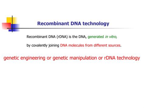 rDNA Technology Grade 12 的图像结果