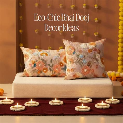 Eco-Friendly Bhai Dooj: Sustainable Decor Ideas for 2025 - Nestasia