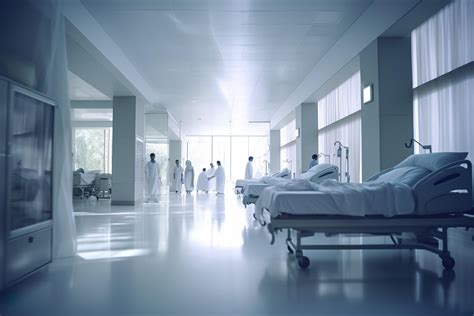 Blurred Hospital Emergency Room, Abstract Medical Background. 26604464 Stock Photo at Vecteezy