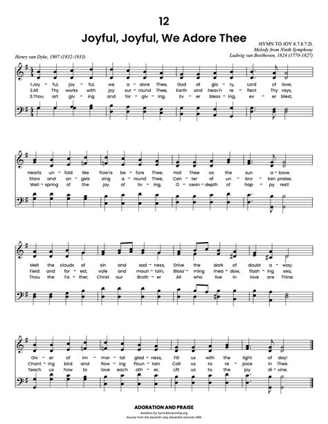 Joyful We Adore Thee