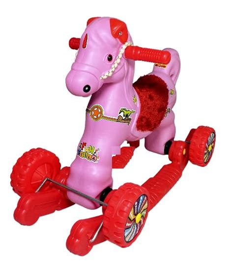 Evoshine Kids Chetak Horse Toy Rider - 2 in 1 Rocker & Ride-On ...