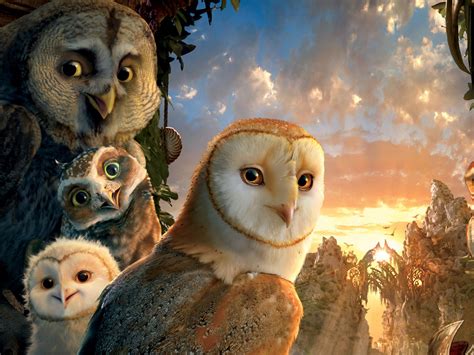 legend of the guardians the owls -Cartoon animation film Selected ...
