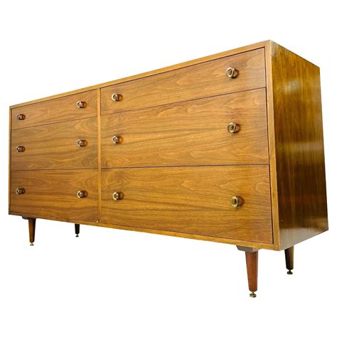 Mid Century Lowboy Dresser by Greta M. Grossman for Glenn of California, c1950s For Sale at 1stDibs