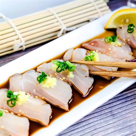 Red Snapper Sashimi | 5 Minutes