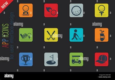 Golf Icon Color 的图像结果