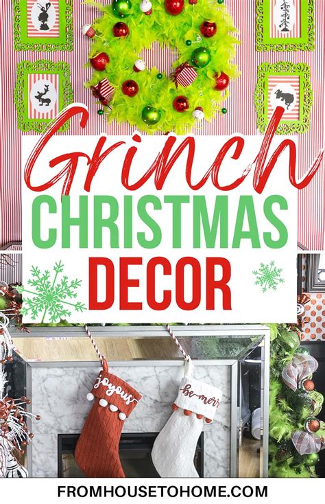 15 grinch christmas decor ideas – Artofit