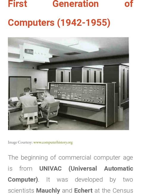 HOW MANY GENERATIONS OF COMPUTERS ARE THERE. PLEASE POST ALL THE PHOTOS ...