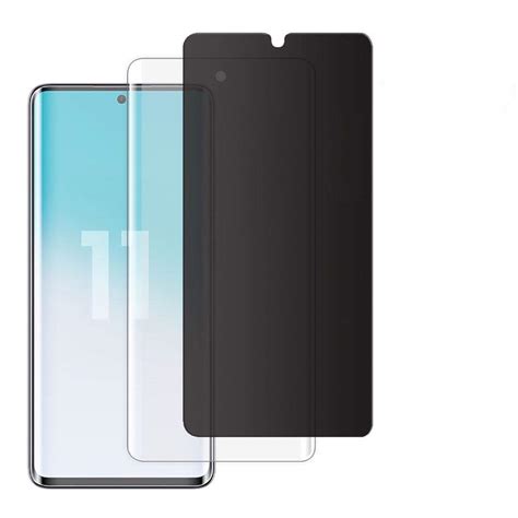 [2-Pack] Galaxy S20 Ultra Privacy Screen Protector [Case Friendly] TPU ...