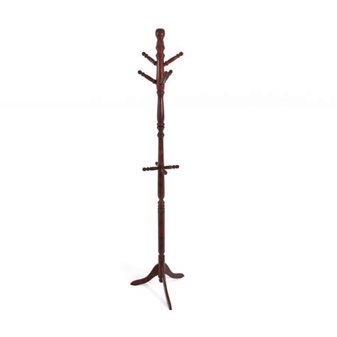 Furniture of America Kildrum Cherry 10-Hook Coat Stand IDF-AC6211CH at ...