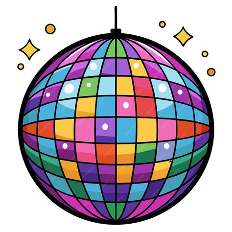 Disco ball clipart vector art and illustration | Premium AI-generated ...