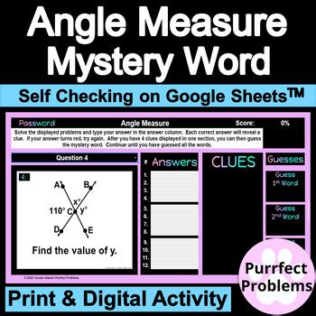 Find Angle Measure Word Problems 的图像结果