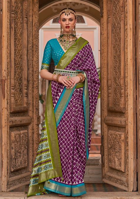 Buy Patan Patola Silk Sarees Online at Best Price – Sunasa
