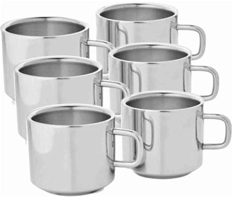 Airan Small Stainless Steel Coffee Mug Price in India - Buy Airan Small ...