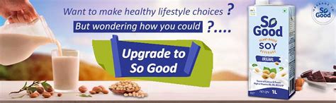 So Good Plant Based Soy Beverage Original 1 L | Lactose Free | Gluten ...