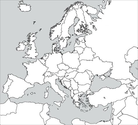 Image result for Europe Map Drawing