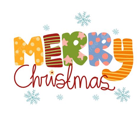 Transparent Star Pattern Merry Christmas Greeting Font, Christmas Font, Christmas Font Art ...