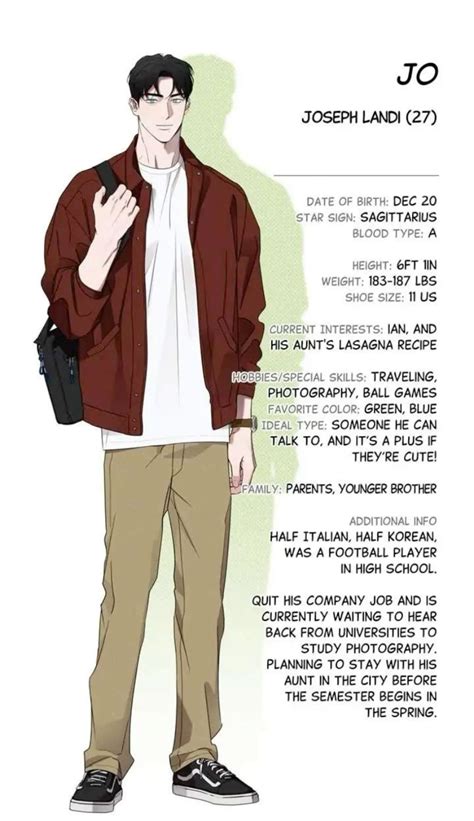 Joseph | Handsome anime guys, Study photography, Manga romance