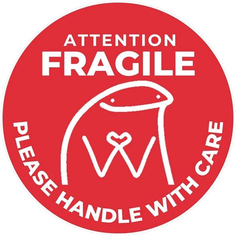 Image result for Fragile Sticker Printable Free