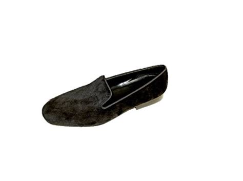 Buy Shutiq Men's Black Velvet Loafer's 13 UK at Amazon.in