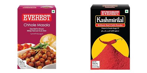 Everest Chole Masala 100 Gm+ Everest Kashmiri Lal Mirch Powder 100 Gm ...