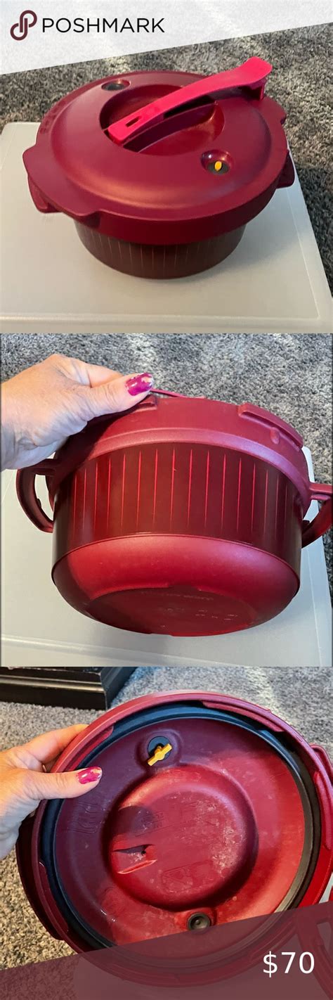 Tupperware Pressure Cooker Instruction Guide 的图像结果