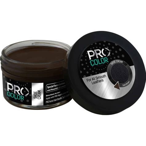 Buy Pro Pro Color Shoe Cream 50ml Dbrown Online | SKU: 257-254228-12-10 ...