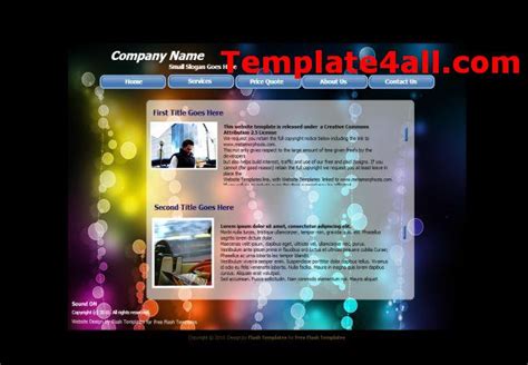 Image result for Flash Website Template HTML