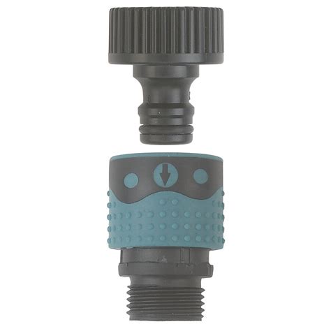 Gilmour Poly Faucet Quick Connect Set in the Garden Hose Quick ...