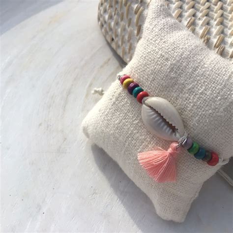 Bracelet s18 ...バリ島 BALI インドネシア リゾート ボタニカル インテリア BOHO アクセサリー 海 貝 シェル ...