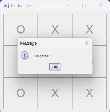 Tic Tac Toe Java Tutorial 的图像结果