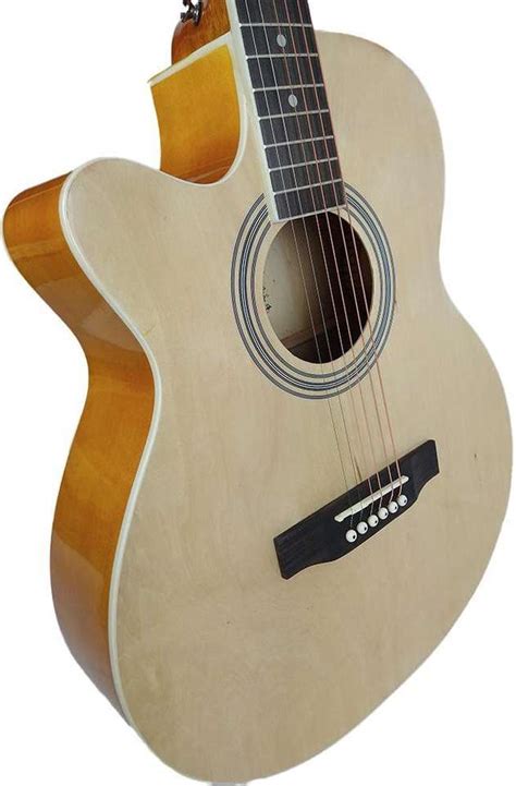 VAULT EA20LHNT Acoustic Guitar Basswood Tech Wood Left Hand Orientation ...