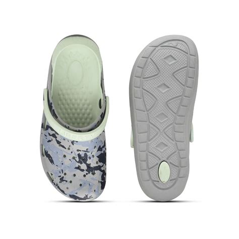 Buy A-HA Grey Casual Slingback Clogs For Men LPMXT-811 By Liberty