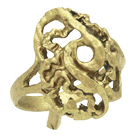 Wax pattern nugget rings