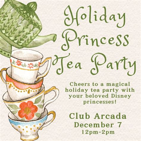 Holiday Princess Tea Party, 105 E Main St., Saint Charles, IL, United ...