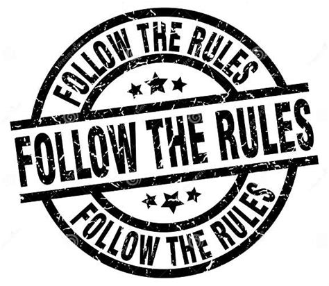 Follow Rules Sign 的图像结果