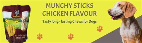 TRADESK Chicken Flavor Dog Chew Stick | Dog Treats | Protein Chew ...