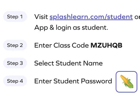 Splashlearn Student Class Code 的图像结果