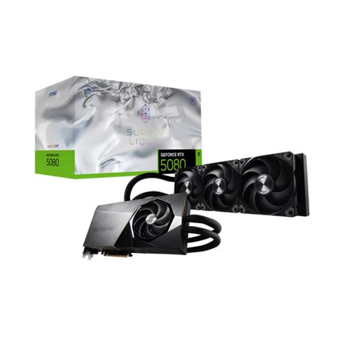Buy MSI GeForce RTX 5080 Suprim Liquid OC 16GB NVIDIA Graphic Card ...