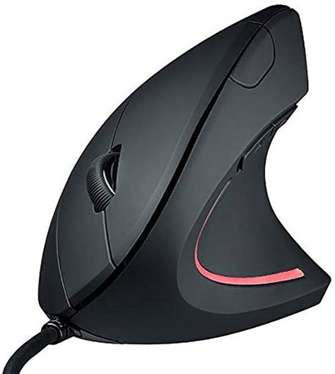 Sharkk Ergonomic Mouse High Precision Optical Vertical Mouse Adjustable ...