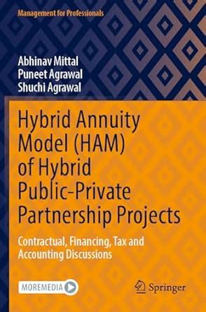 Buy Hybrid Annuity Model (Ham) of Hybrid Public-private Partnership ...