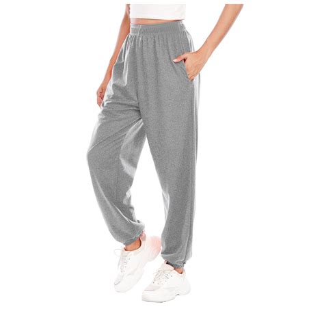 Jogger Pants Women Gray