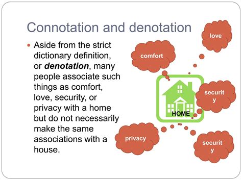 connotation versus denotation definition of a word | PPT