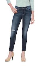Buy Women Blue Ultra Slim Fit Mid Wash Jeans Online - 263225 | Allen Solly